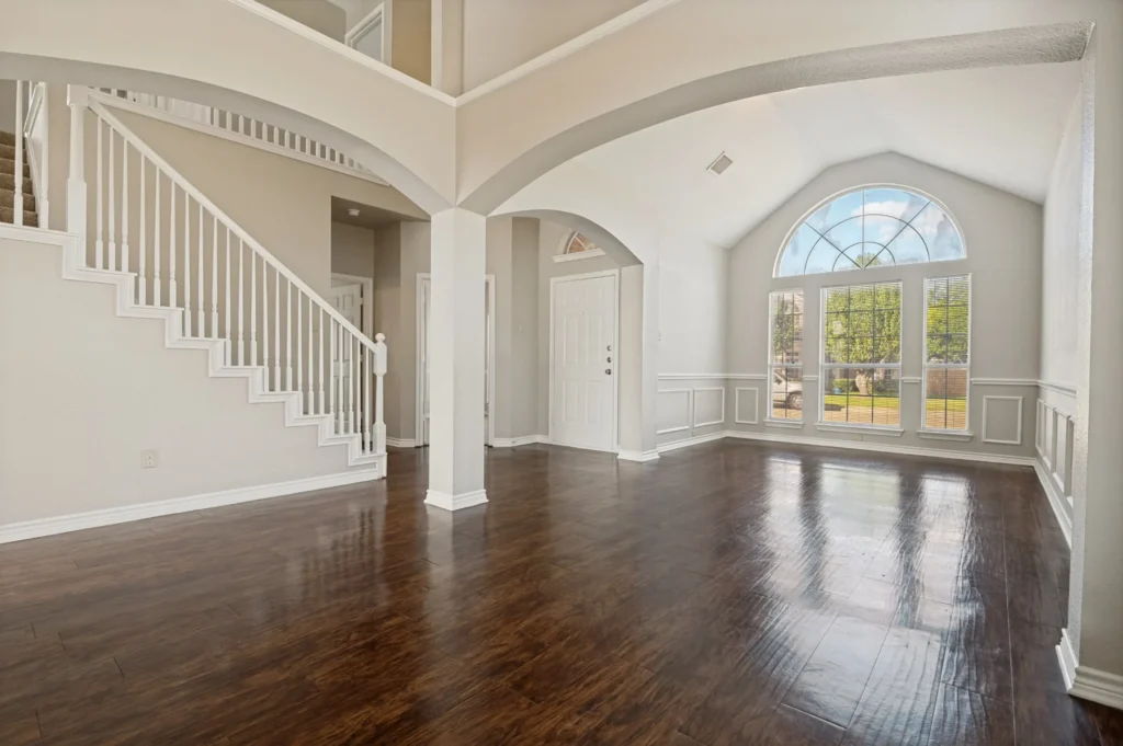 Interior of the DeSoto rental home after the make-ready work.