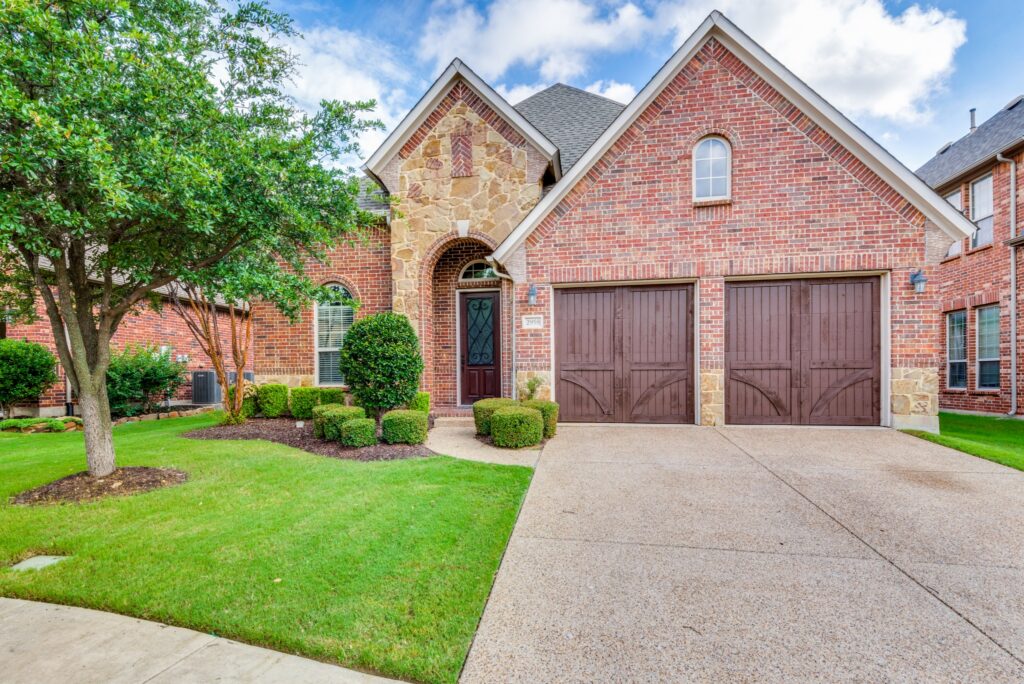 Exterior of the McKinney single-family rental home purchased for an out-of-state investor.